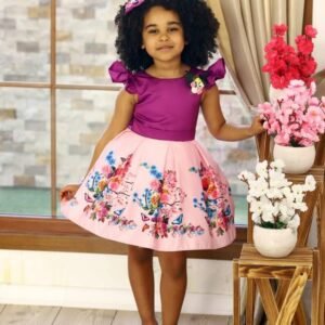 Jersey Fluffy Luxury Φόρεμα μπορντό