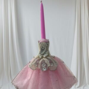 Λαμπάδα Πασχαλινή Flora Rhinestone