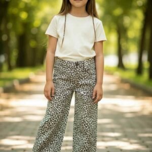 LeopardLite Jean – Παντελόνι μέχρι τον αστράγαλο με λεοπάρ σχέδιο