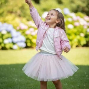 Little Star Τριπλό σετ με αδιάβροχο με με γκλίτερ